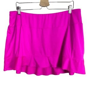 Tail XXL Pink Ruffle Flounce Skort‎ Tiered Golf Tennis Pickleball Athleisure